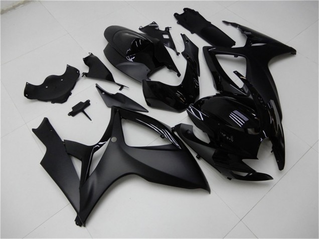 2006-2007 Matte Black Glossy Black Suzuki GSXR 600/750 Motorcycle Fairings Canada