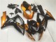 2006-2007 Orange Glossy Black Suzuki GSXR 600/750 Motorcycle Fairings Canada
