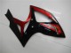 2006-2007 Red Glossy Black Suzuki GSXR 600/750 Motorcycle Fairing Canada