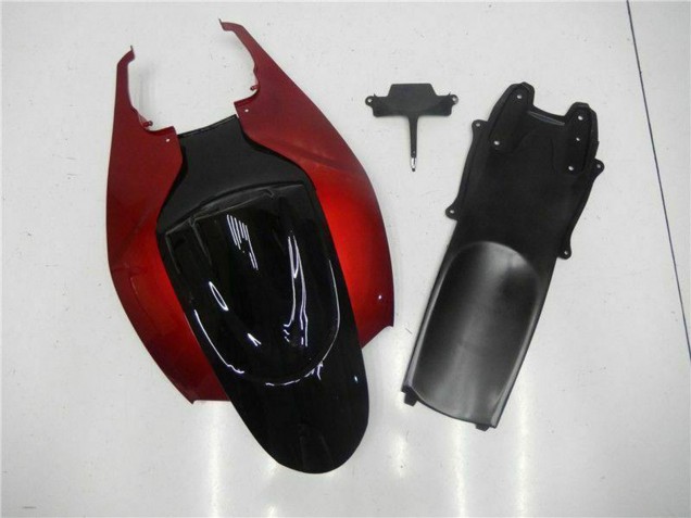 2006-2007 Red Glossy Black Suzuki GSXR 600/750 Motorcycle Fairing Canada