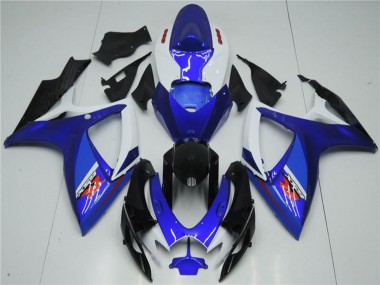 2006-2007 White Blue Black Red Suzuki GSXR 600/750 Motorcycle Fairing Canada