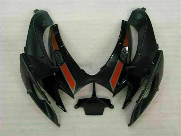 2006-2007 Glossy Black Red Suzuki GSXR 600/750 Motorcycle Fairings Canada