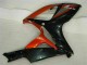 2006-2007 Glossy Black Red Suzuki GSXR 600/750 Motorcycle Fairings Canada