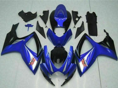 2006-2007 Blue White Glossy Black Red Suzuki GSXR 600/750 Motorcycle Fairings Canada