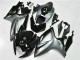 2006-2007 Silver Glossy Black Suzuki GSXR 600/750 Motorcycle Fairings Canada