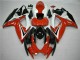 2006-2007 White Red Glossy Black Stripe Suzuki GSXR 600/750 Motorcycle Fairings Canada