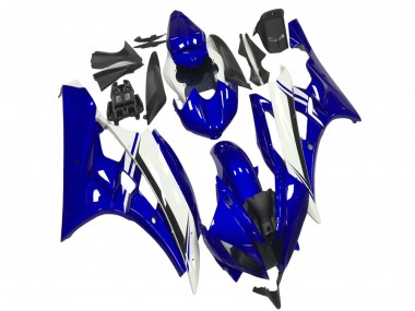 2006-2007 Blue White Black Yamaha YZF R6 Motorcycle Fairings Canada