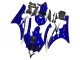 2006-2007 Blue White Black Yamaha YZF R6 Motorcycle Fairings Canada