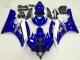 2006-2007 Blue White Black Yamaha YZF R6 Motorcycle Fairings Canada