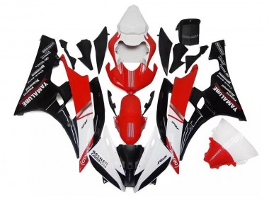 2006-2007 White Red Black Yamaha YZF R6 Motorcycle Fairings Canada