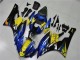 2006-2007 Blue Yellow Glossy Black Shark Yamaha YZF R6 Motorcycle Fairings Canada