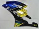 2006-2007 Blue Yellow Glossy Black Shark Yamaha YZF R6 Motorcycle Fairings Canada