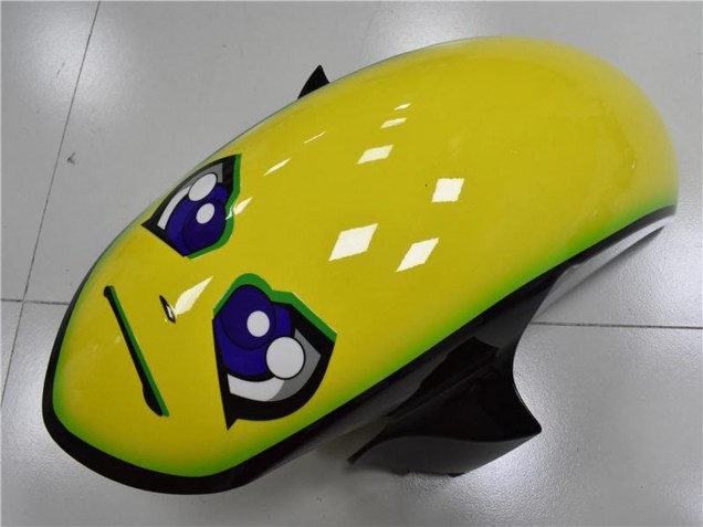 2006-2007 Blue Yellow Glossy Black Shark Yamaha YZF R6 Motorcycle Fairings Canada