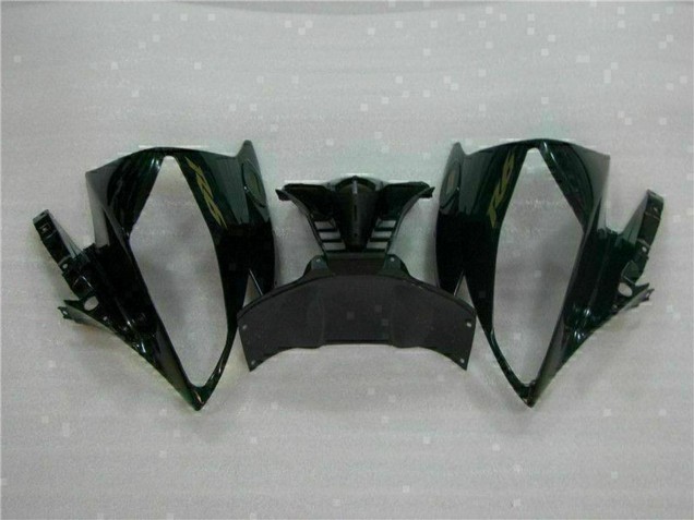2006-2007 Glossy Black Matte Black Gold Decals Yamaha YZF R6 Motorcycle Fairings Canada