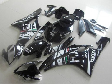 2006-2007 White Glossy Black Green Red Fiat Yamalube Motul Yamaha YZF R6 Motorcycle Fairings Canada
