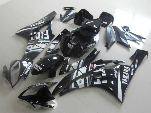 2006-2007 White Glossy Black Green Red Fiat Yamalube Motul Yamaha YZF R6 Motorcycle Fairings Canada