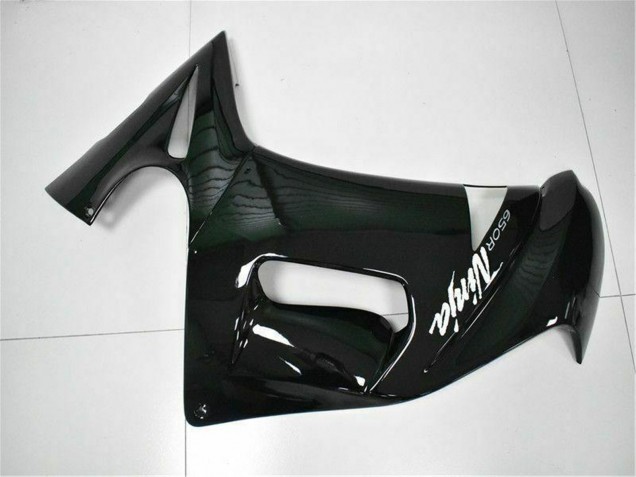 2006-2008 Glossy Black White Kawasaki EX650 Motorcycle Fairings Canada
