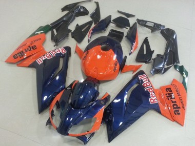 2006-2011 Orange Dark Blue Aprilia RS125 Motorcycle Fairings Canada