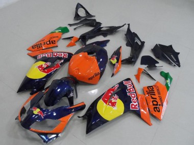 2006-2011 Orange Red Yellow Dark Blue Red Bull Aprilia RS125 Motorcycle Fairings Canada