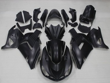 2006-2011 Matte Black Kawasaki ZX14R ZZR1400 Motorcycle Fairings Canada