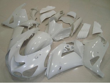 2006-2011 White Kawasaki ZX14R ZZR1400 Motorcycle Fairings Canada