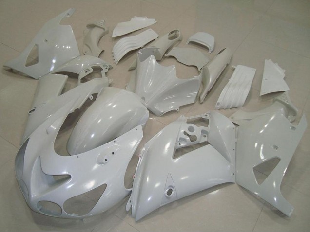 2006-2011 White Kawasaki ZX14R ZZR1400 Motorcycle Fairings Canada