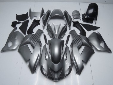2006-2011 Glossy Grey Kawasaki ZX14R ZZR1400 Motorcycle Fairings Canada