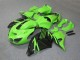 2006-2011 Green Glossy Black Kawasaki ZX14R ZZR1400 Motorcycle Fairing Canada