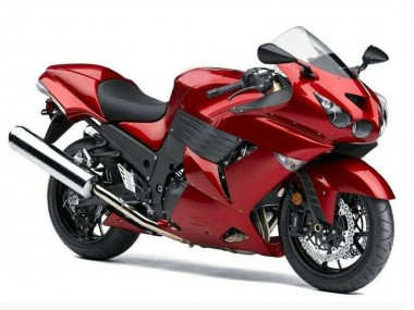 2006-2011 Red Kawasaki ZX14R ZZR1400 Motorcycle Fairings Canada