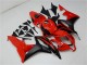 2007-2008 Red Matte Black Honda CBR600RR Bike Fairings Canada