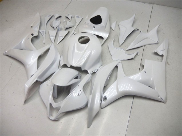 2007-2008 Pearl White Honda CBR600RR Motorcycle Fairings Canada