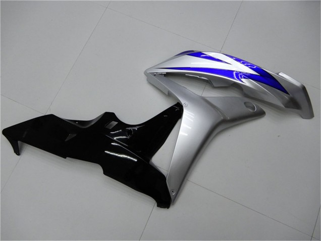 2007-2008 Silver Blue Glossy Black OEM Style Honda CBR600RR Motorcycle Fairings Canada