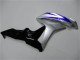 2007-2008 Silver Blue Glossy Black OEM Style Honda CBR600RR Motorcycle Fairings Canada
