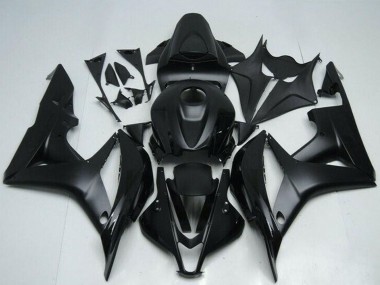 2007-2008 Matte Black Honda CBR600RR Motorcycle Fairing Kits Canada