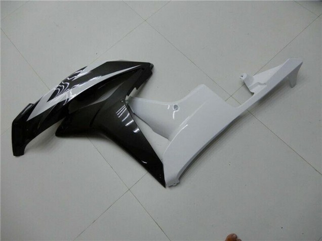 2007-2008 White Glossy Black Honda CBR600RR Bike Fairings Canada