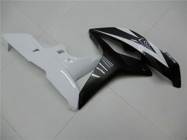 2007-2008 White Glossy Black Honda CBR600RR Bike Fairings Canada