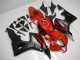 2007-2008 Red Matte Black with Decals Honda CBR600RR Motorcycle Fairings Canada