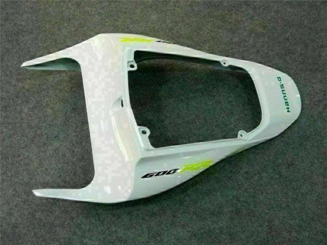 2007-2008 White Green Glossy Black Hannspree Honda CBR600RR Motorcycle Fairing Canada