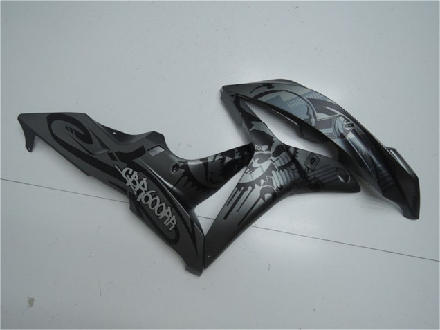 2007-2008 Matte Black Graffiti Honda CBR600RR Motorcycle Fairings Canada