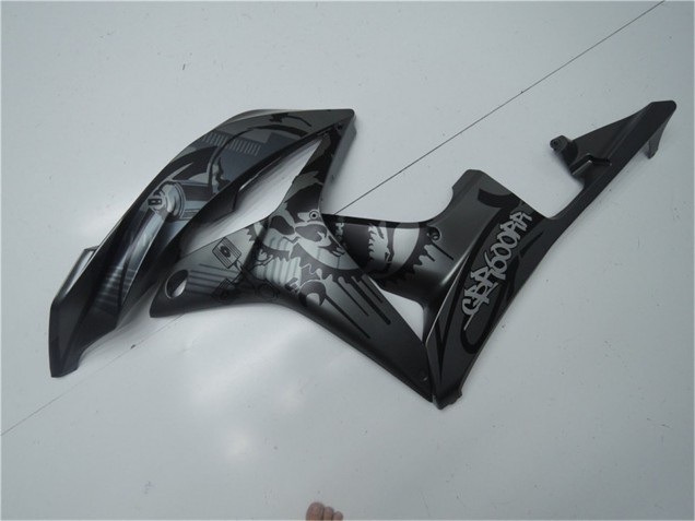 2007-2008 Matte Black Graffiti Honda CBR600RR Motorcycle Fairings Canada