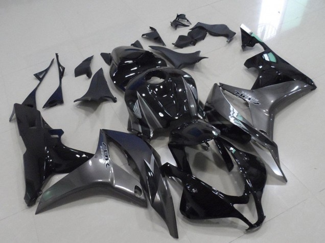 2007-2008 Grey Glossy Black Honda CBR600RR Motorcycle Fairings Canada