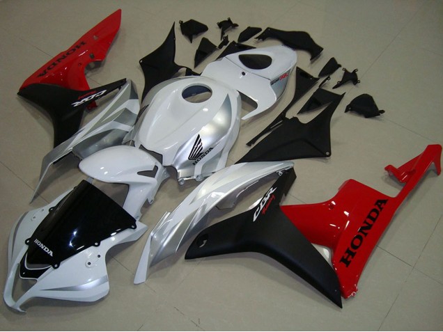 2007-2008 White Silver Red Glossy Black Honda CBR600RR Motorcycle Fairings Canada