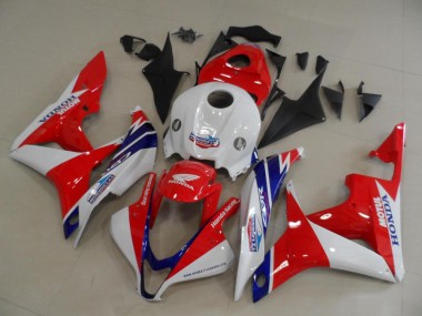 2007-2008 White Red Blue Honda CBR600RR Motorcycle Fairings Canada