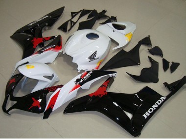 2007-2008 White Yellow Red Glossy Black Honda CBR600RR Motorcycle Fairings Canada