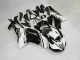 2007-2008 Black White Kawasaki ZX6R Motorcycle Fairings Canada