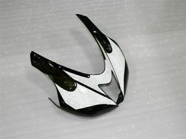 2007-2008 Black White Kawasaki ZX6R Motorcycle Fairings Canada