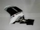 2007-2008 Black White Kawasaki ZX6R Motorcycle Fairings Canada