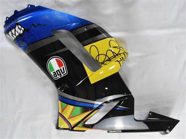 2007-2008 Blue Shark Kawasaki ZX6R Motorcycle Fairings Canada