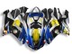 2007-2008 Blue Shark Kawasaki ZX6R Motorcycle Fairings Canada