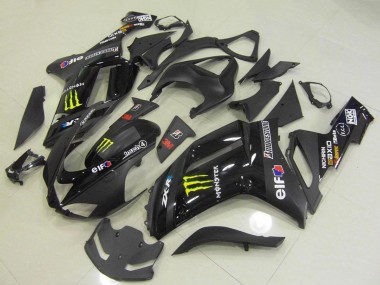 2007-2008 Black Monster Kawasaki ZX6R Motorcycle Fairings Canada